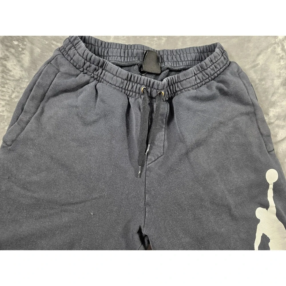 Jordan‎ Fleece Jogger Sweatpants Mens Small/Black/Gym/Big Air Jordan Logo